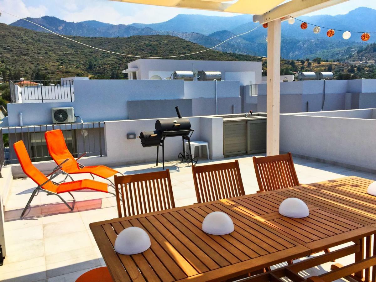 Milos Park Home - Alsancak Karavas  ภายนอก รูปภาพ